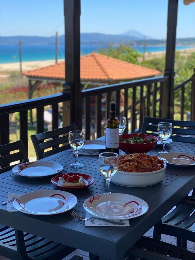 Sea View Villa Anastasia Ierissós Exteriér fotografie